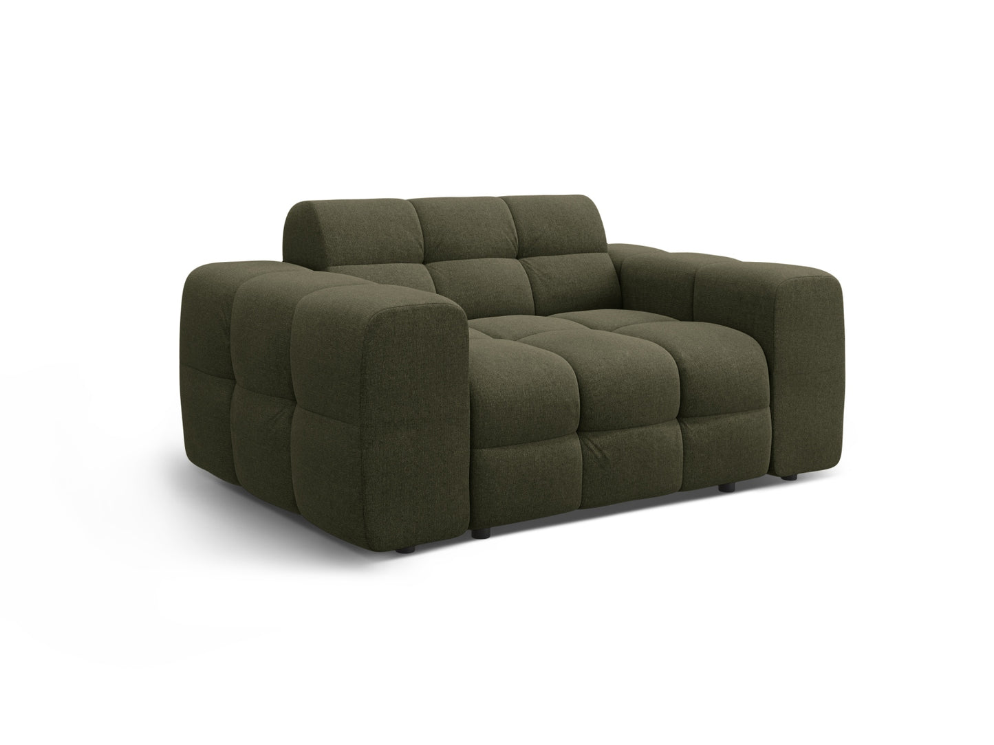 Sofa Strukturstoff Amazon Green Kendal — Detailansicht