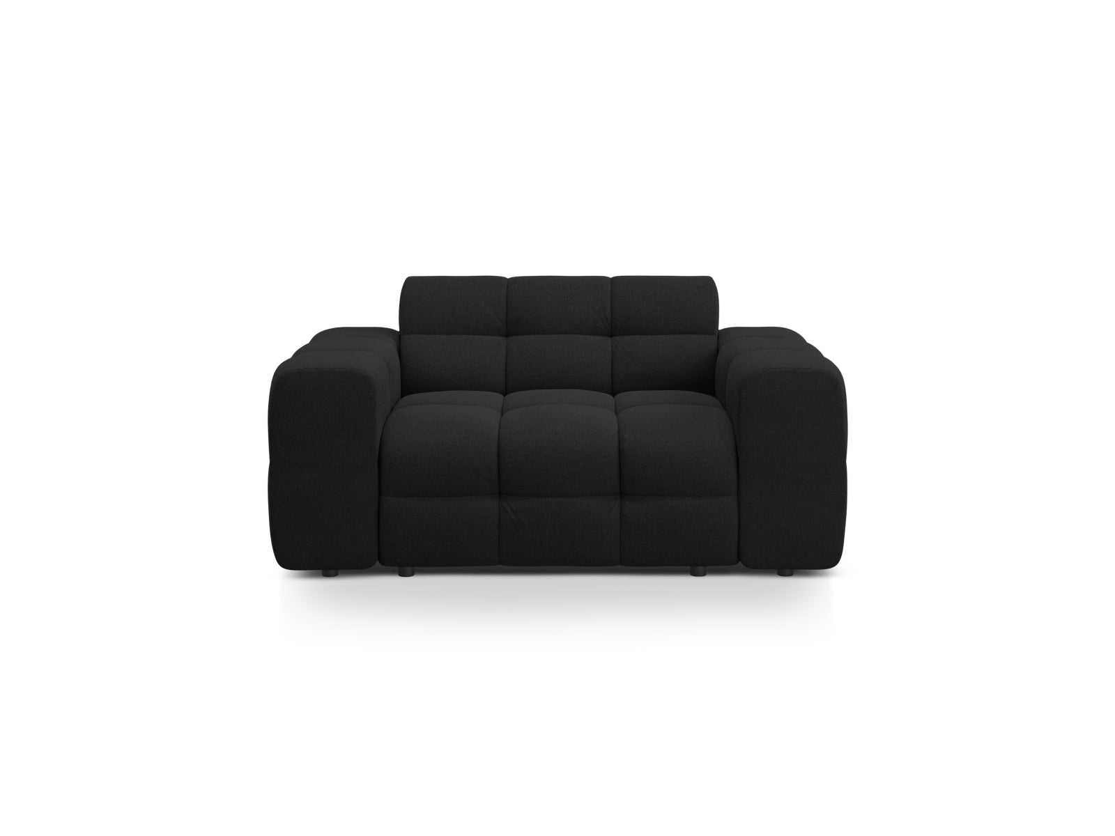 Kendal Sofa, 2 Seats, 156x103 cm — Black