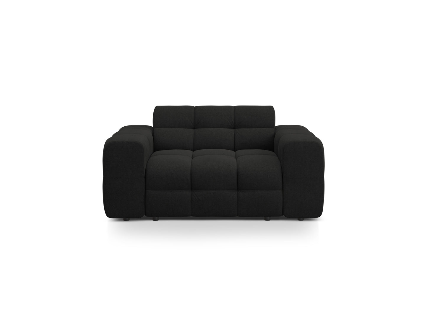 Kendal Sofa — Black / 2 Seats