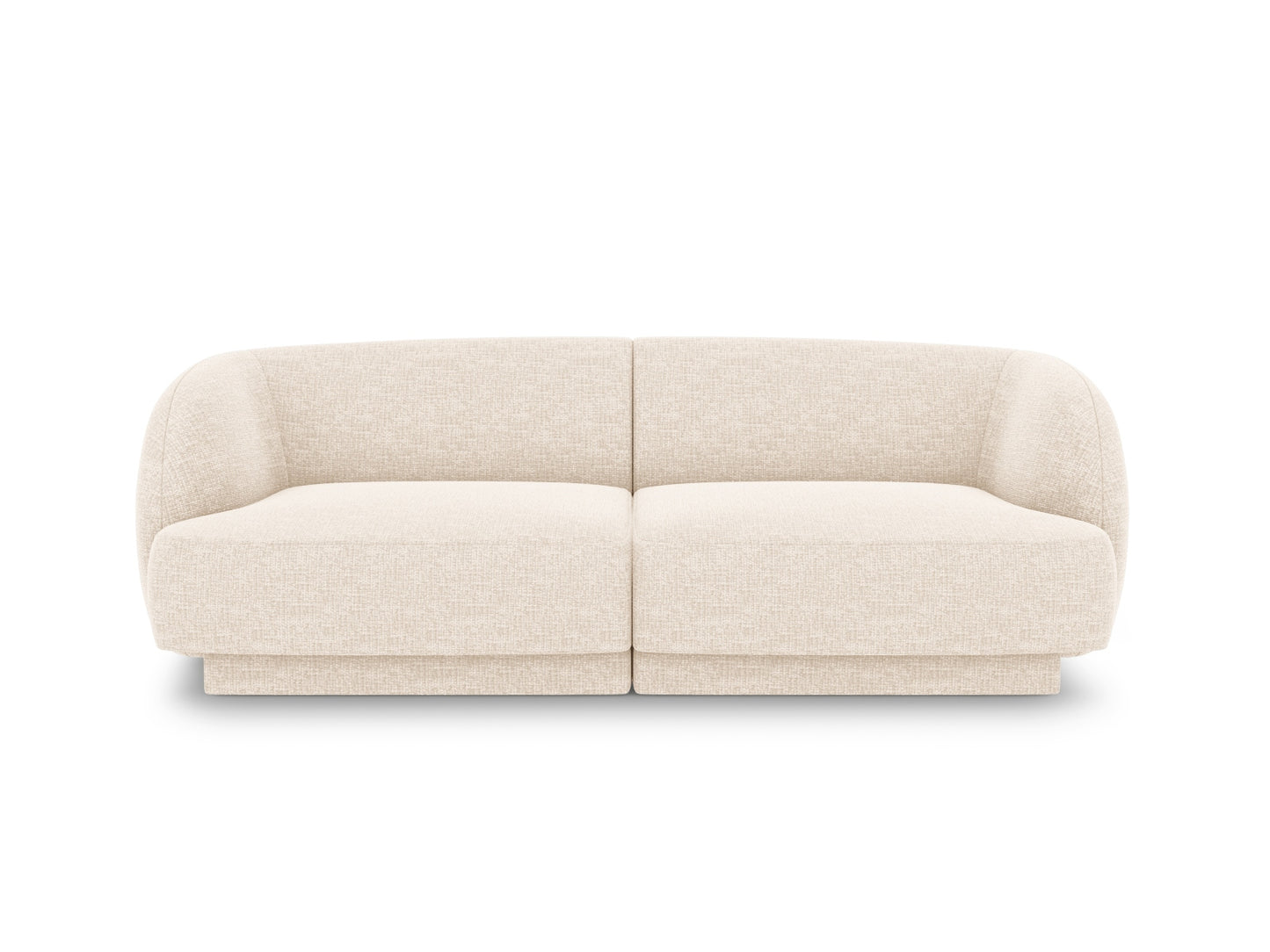 Sofa Chenille Beige Miley — Light Beige