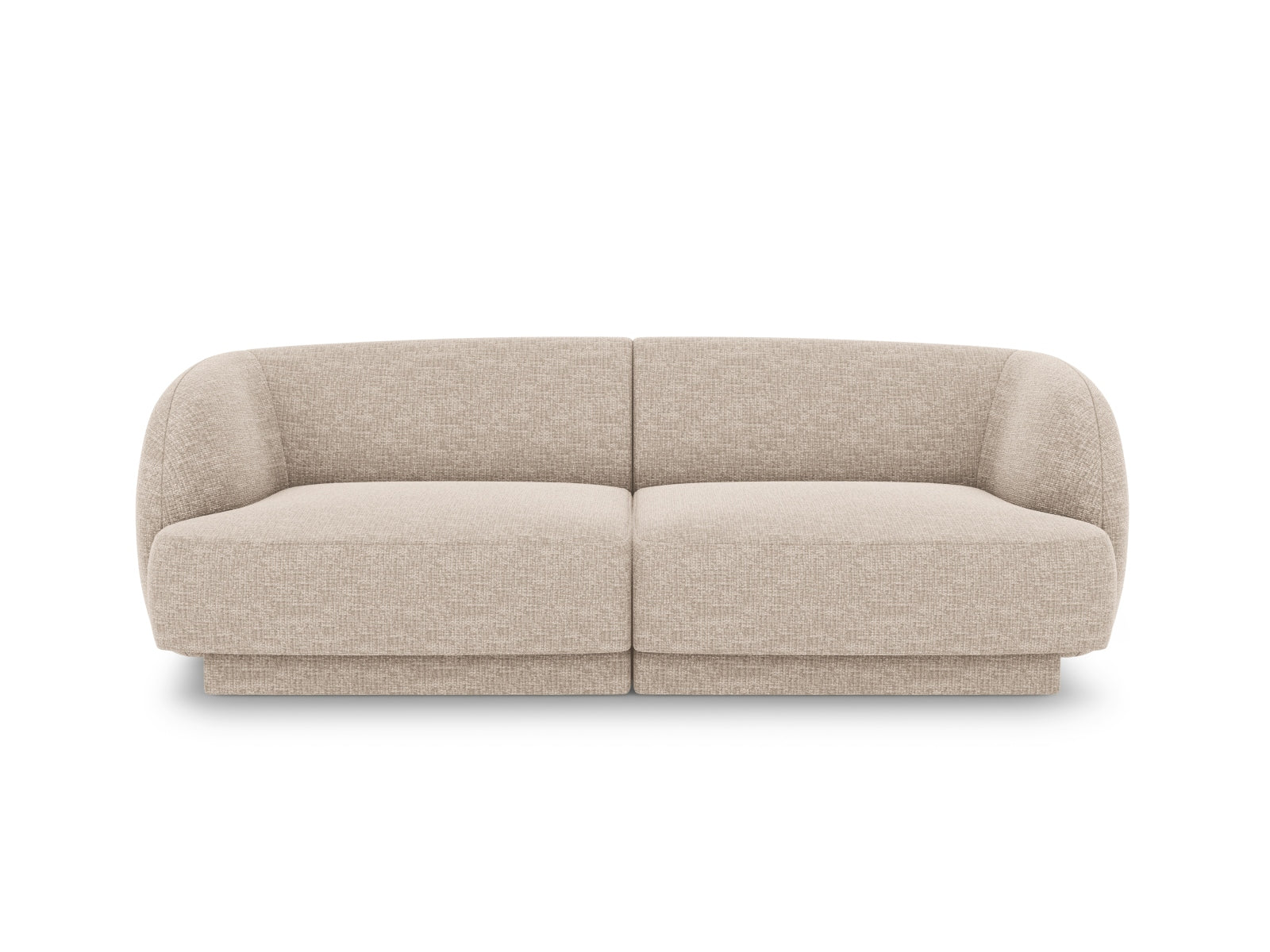 Sofa Chenille Beige Miley — Beige