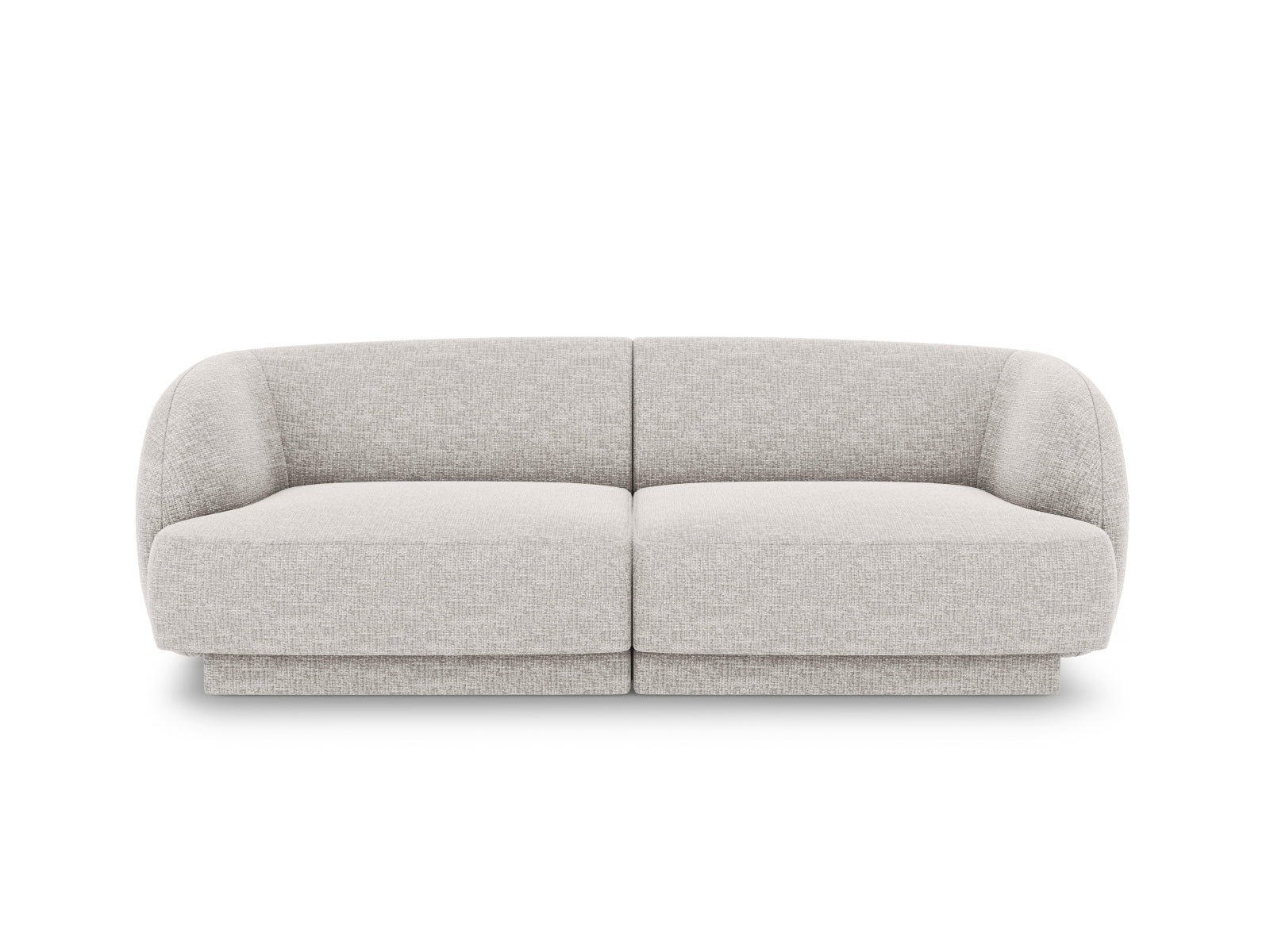 Miley Sofa, 2 Seats, 180x90 cm — Light Grey