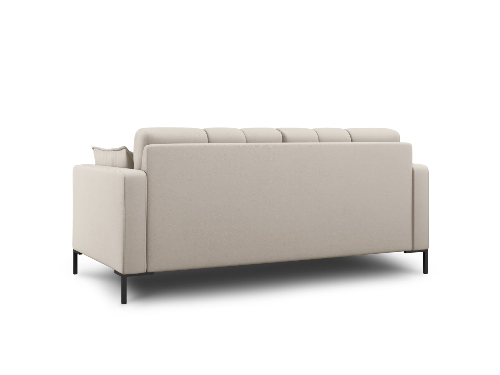 Sofa Strukturstoff Beige Mamaia — Detailansicht