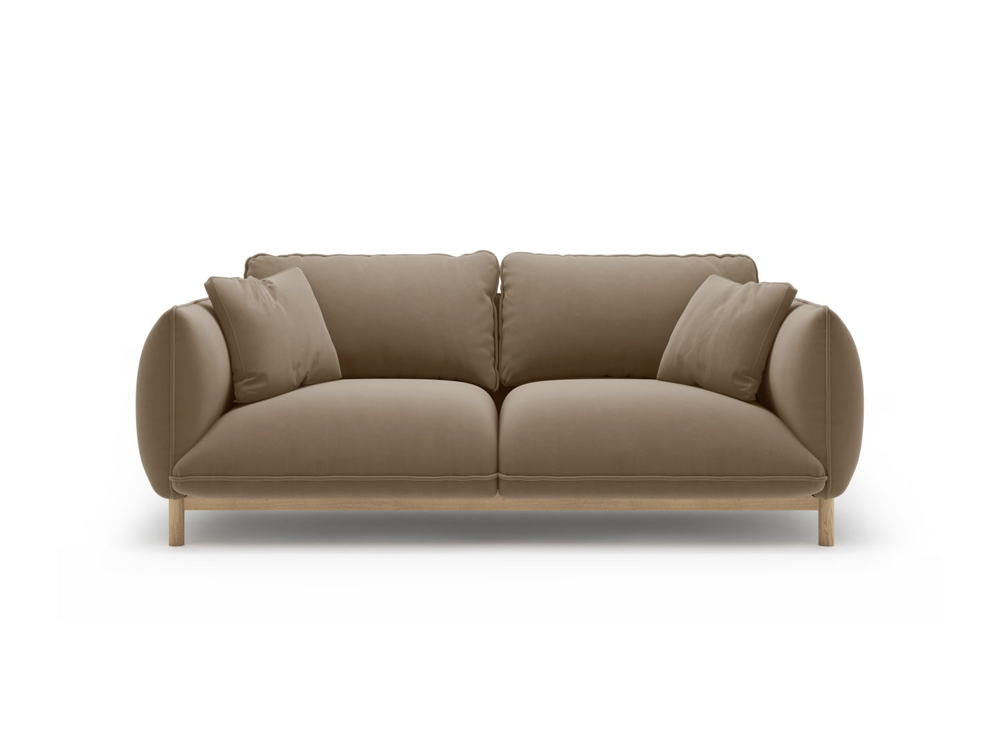 Ada Sofa — Light Brown / 2 Seats