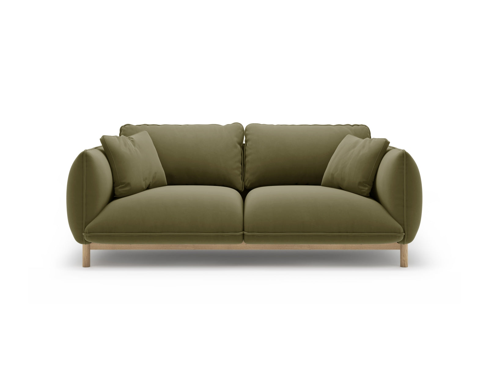 Ada Sofa, 2 Seats, 178x101 cm — Light Green