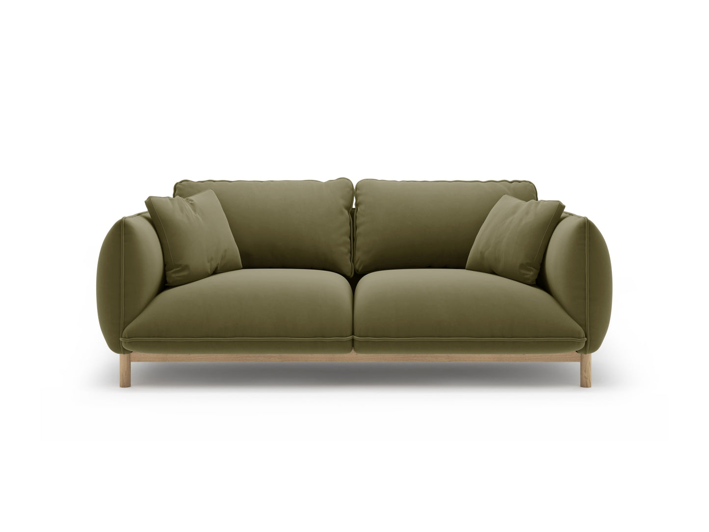 Ada Sofa — Light Green / 2 Seats