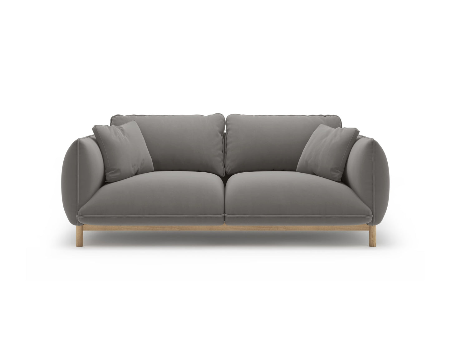 Ada Sofa — Grey / 2 Seats