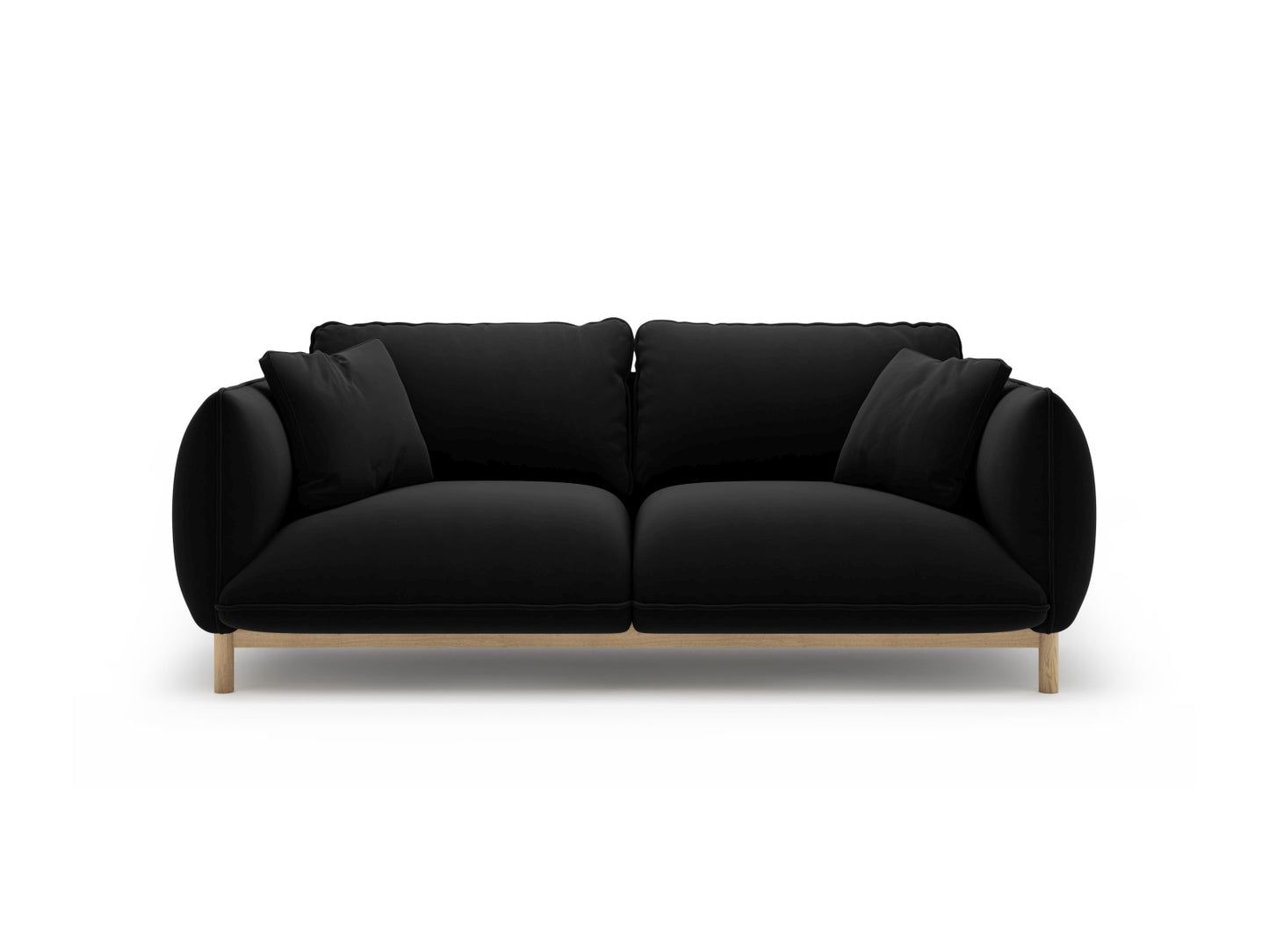 Ada Sofa — Black / 2 Seats