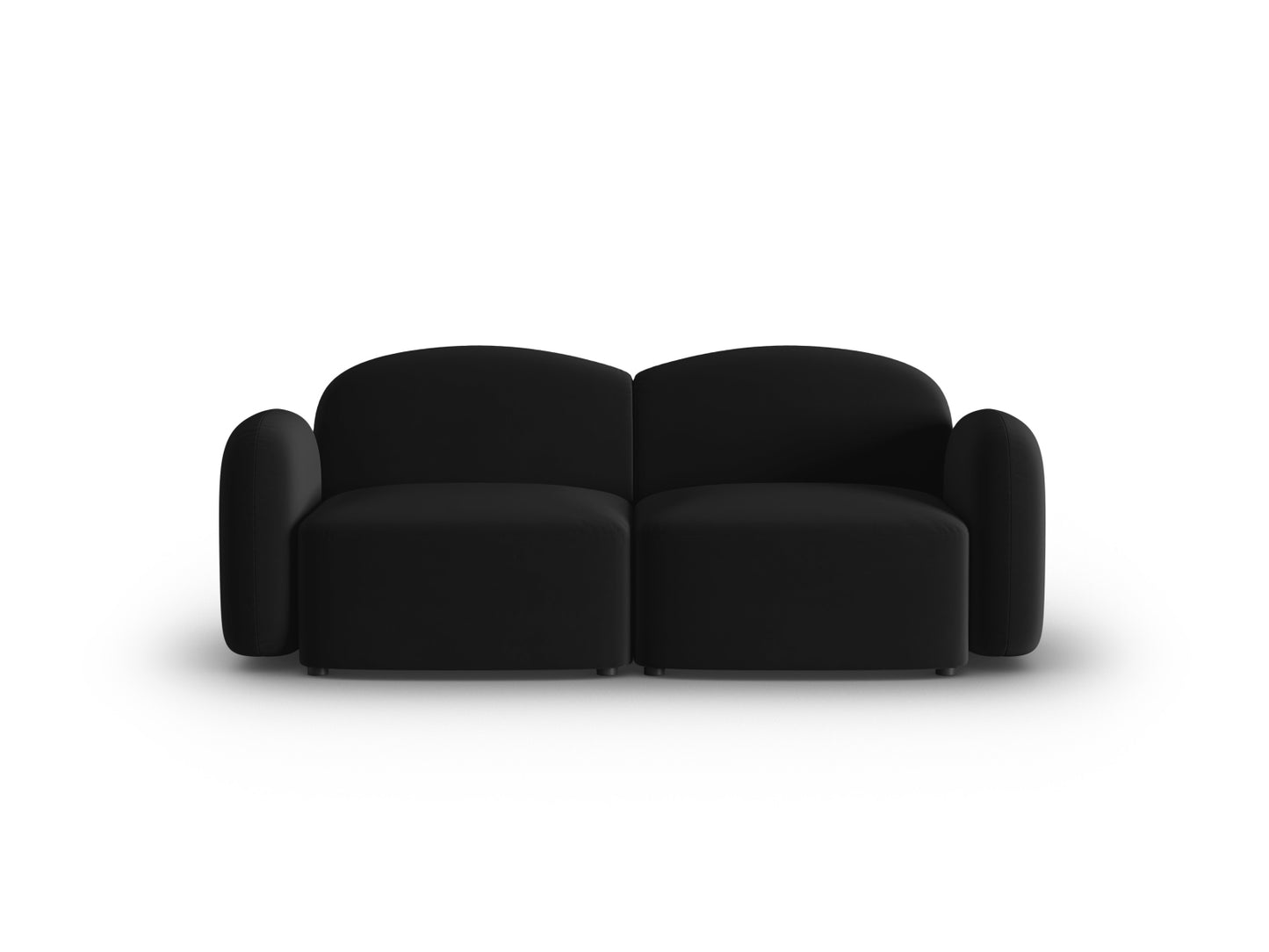 Blair Sofa — Black / 2 Seats
