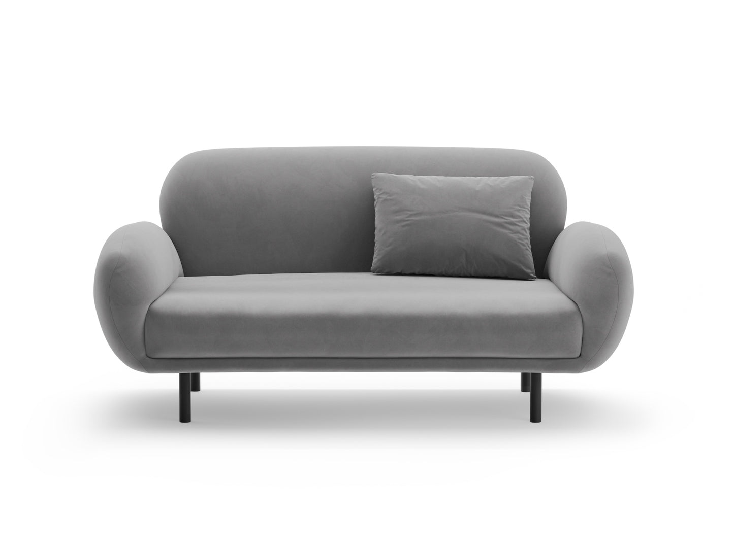 Poppy Sofa — Grey / 2 Seats