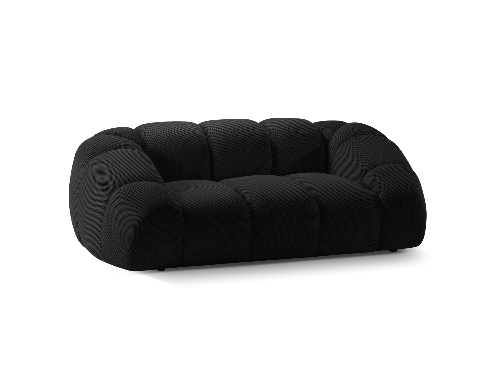 Sofa 3D Schwarz Diana — Detailansicht