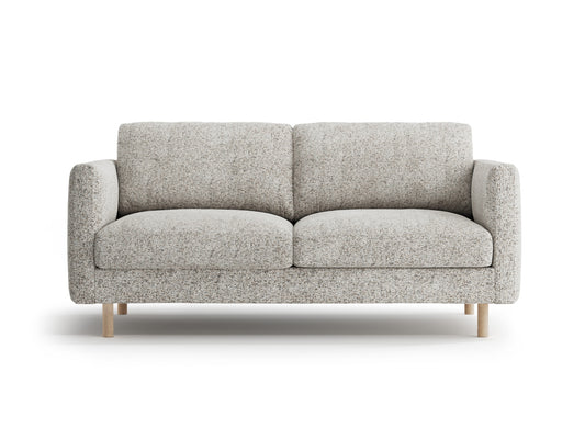 Eden Sofa, 2 Seats, 146x92 cm — Beige Melange