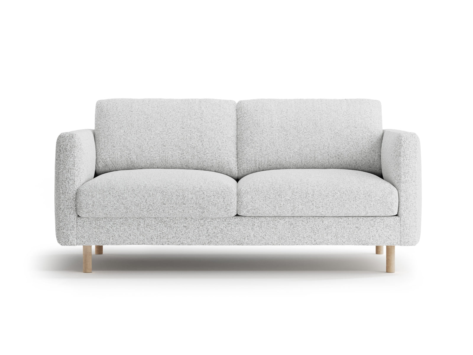 Eden Sofa, 2 Seats, 146x92 cm — Light Grey Melange