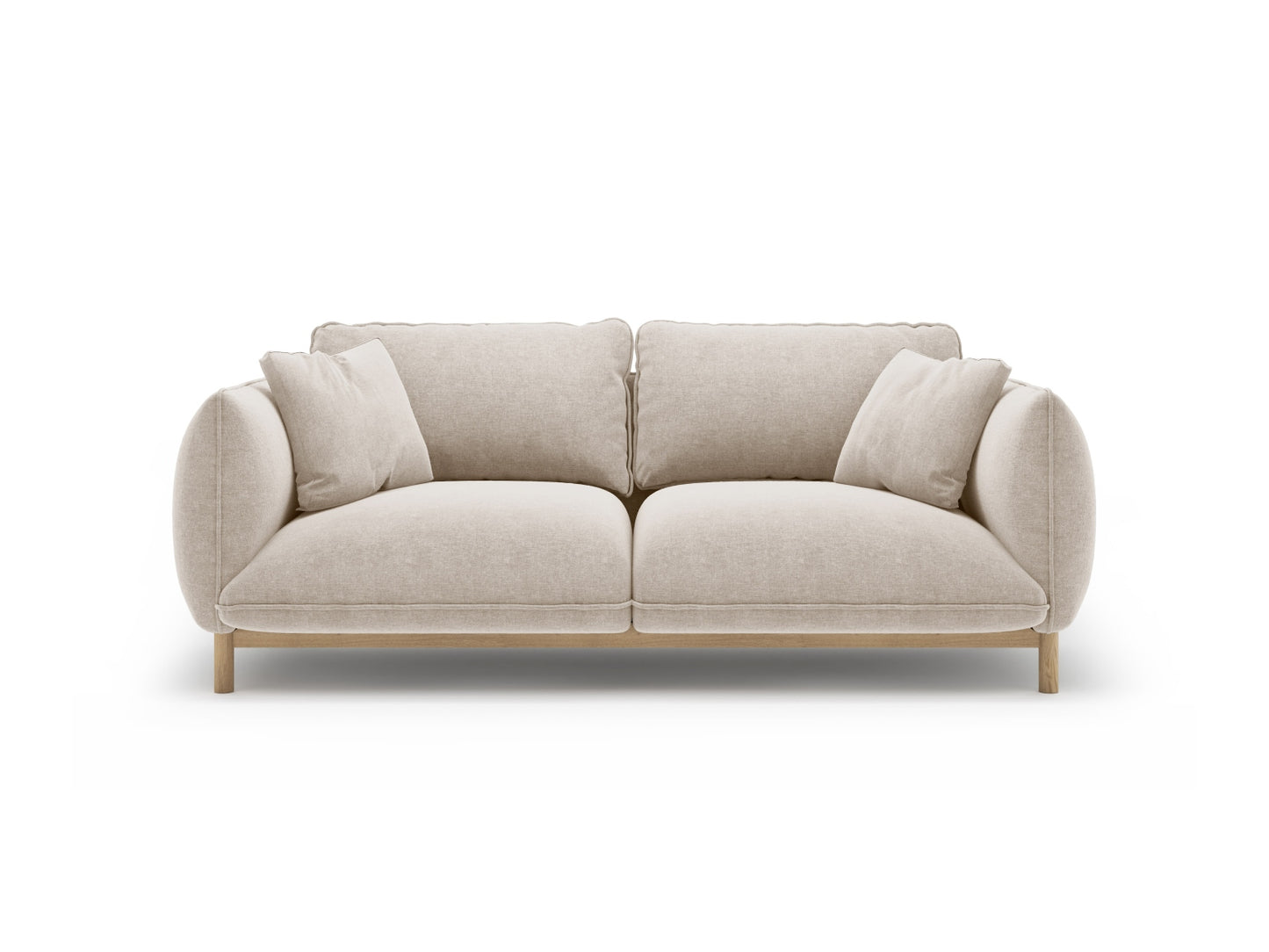 Ada Sofa — Light Beige / 2 Seats
