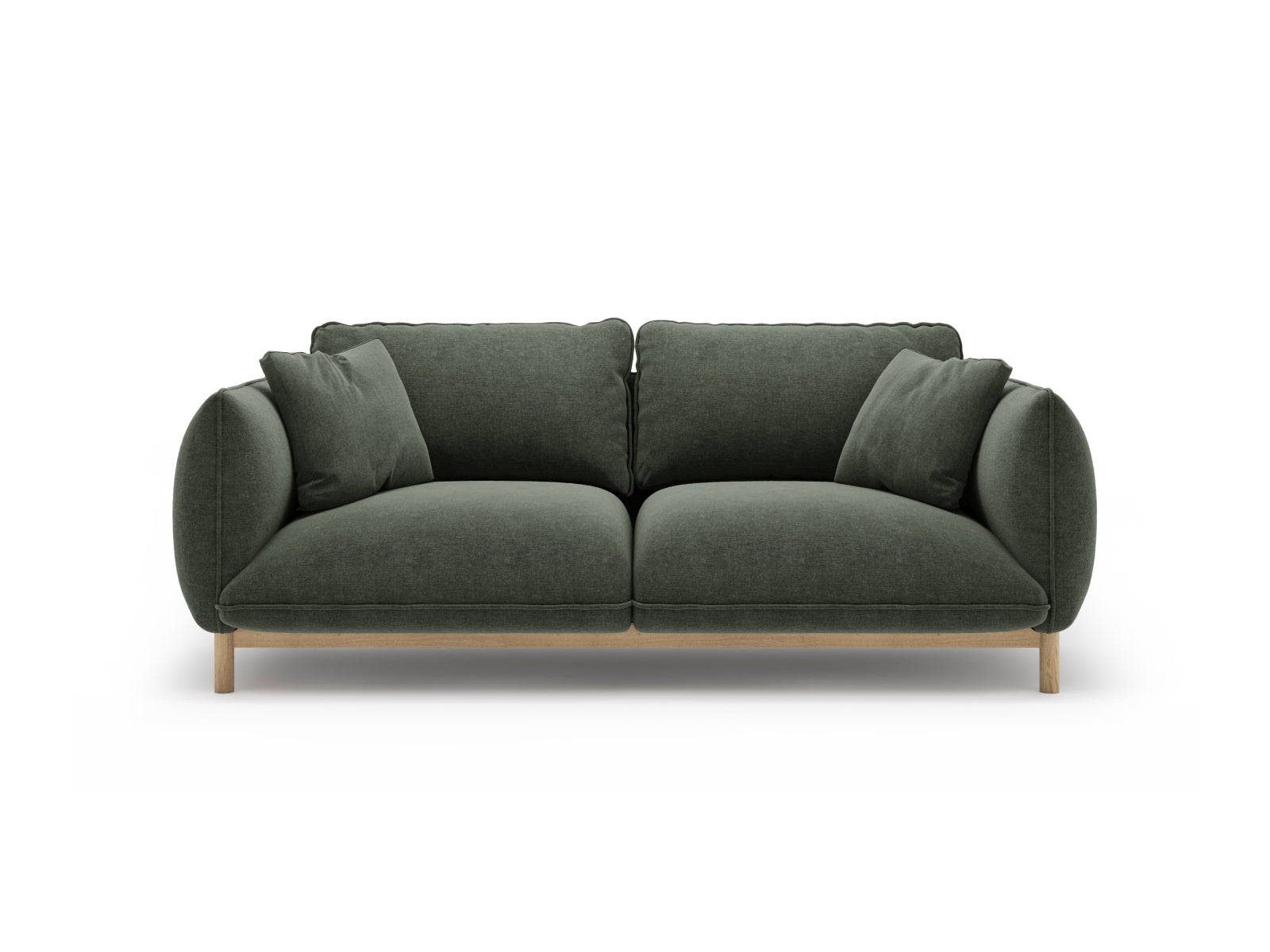 Ada Sofa, 2 Seats, 178x101 cm — Moss Green