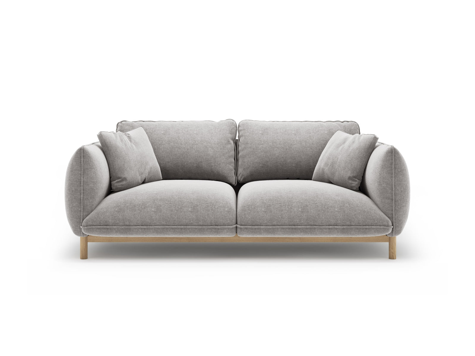 Ada Sofa, 2 Seats, 178x101 cm — Light Grey