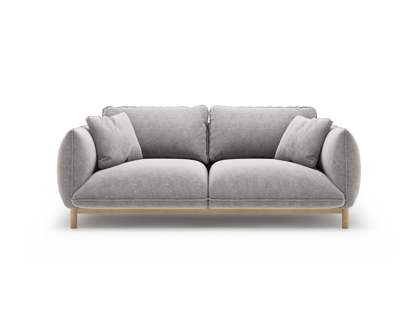 Ada Sofa — Light Grey / 2 Seats