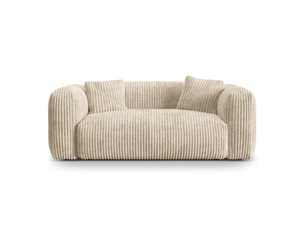 Martina Sofa, 2 Seats, 200x106 cm — Light Beige