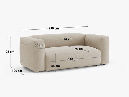 Sofa Cord Acorn Martina — Ansicht 5