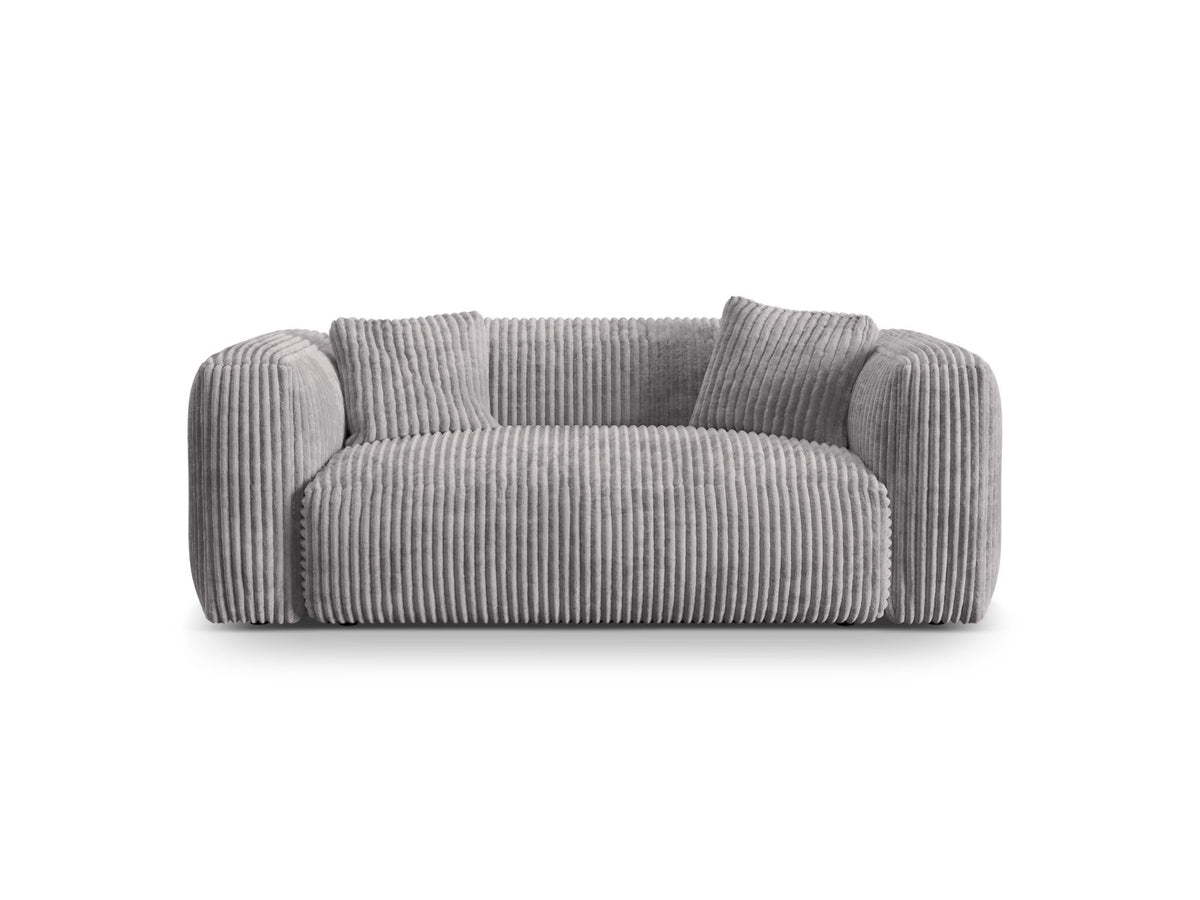 Martina Sofa, 2 Seats, 200x106 cm — Light Grey