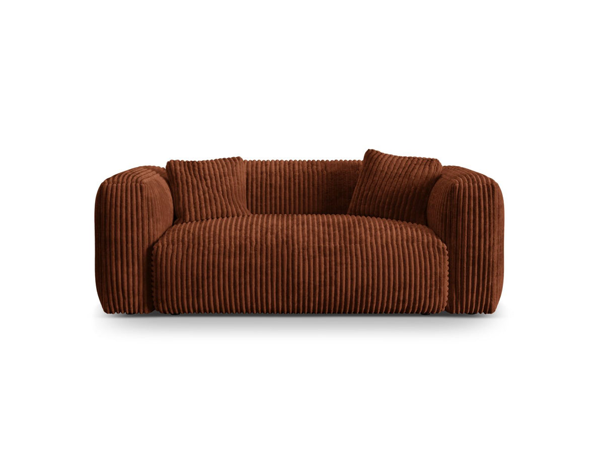 Martina Sofa, 2 Seats, 200x106 cm — Brick