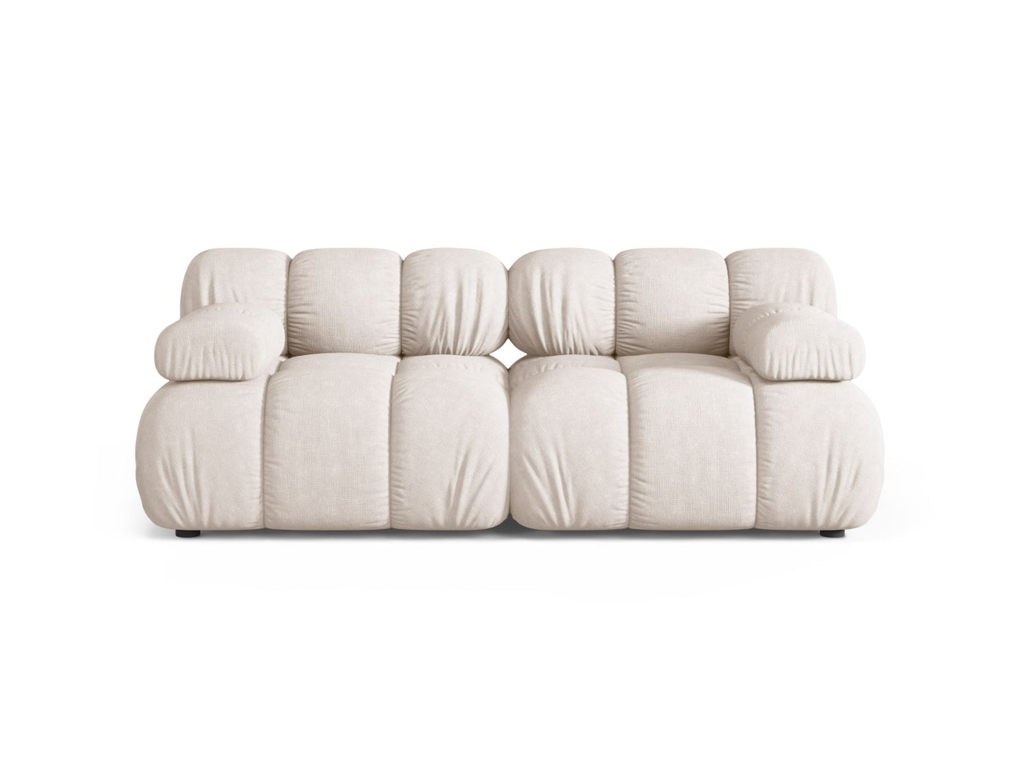 Sofa Strukturstoff Beige Bellis — Beige