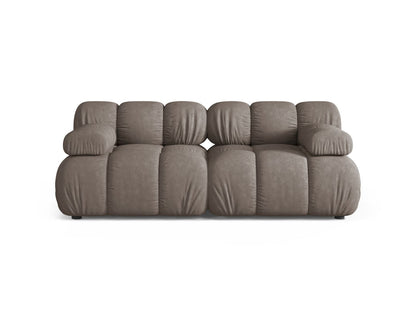Sofa Strukturstoff Beige Bellis — Cappuccino