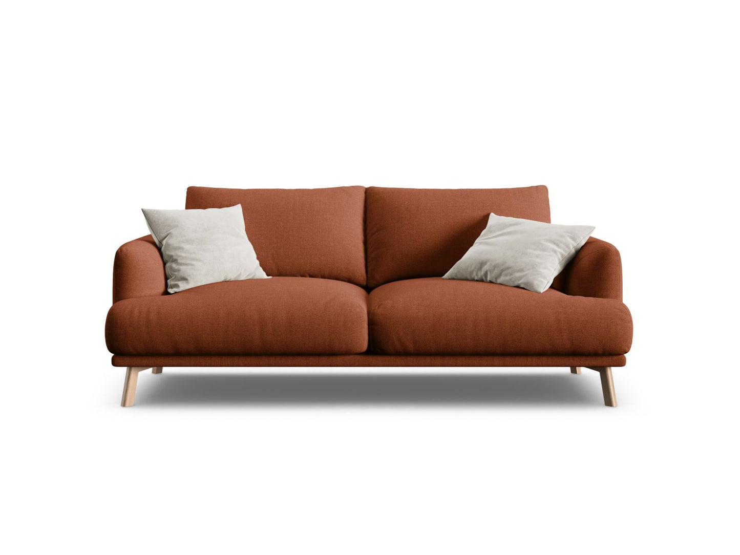 Naomi Sofa — Brick / 2 Seats