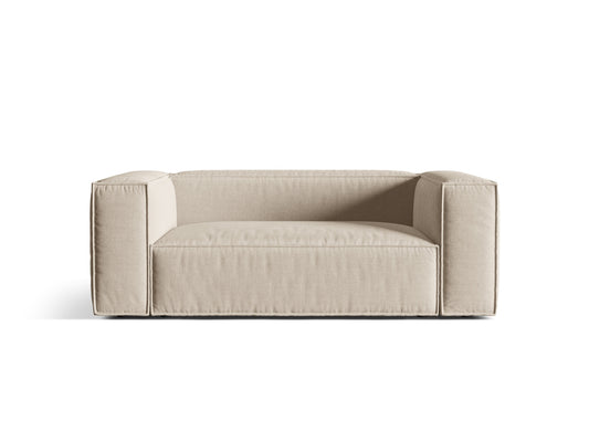 Nuria Sofa, 2 Seats, 170x110 cm — Beige