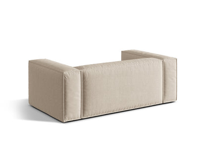 Sofa Strukturstoff Beige Nuria — Maße und Details