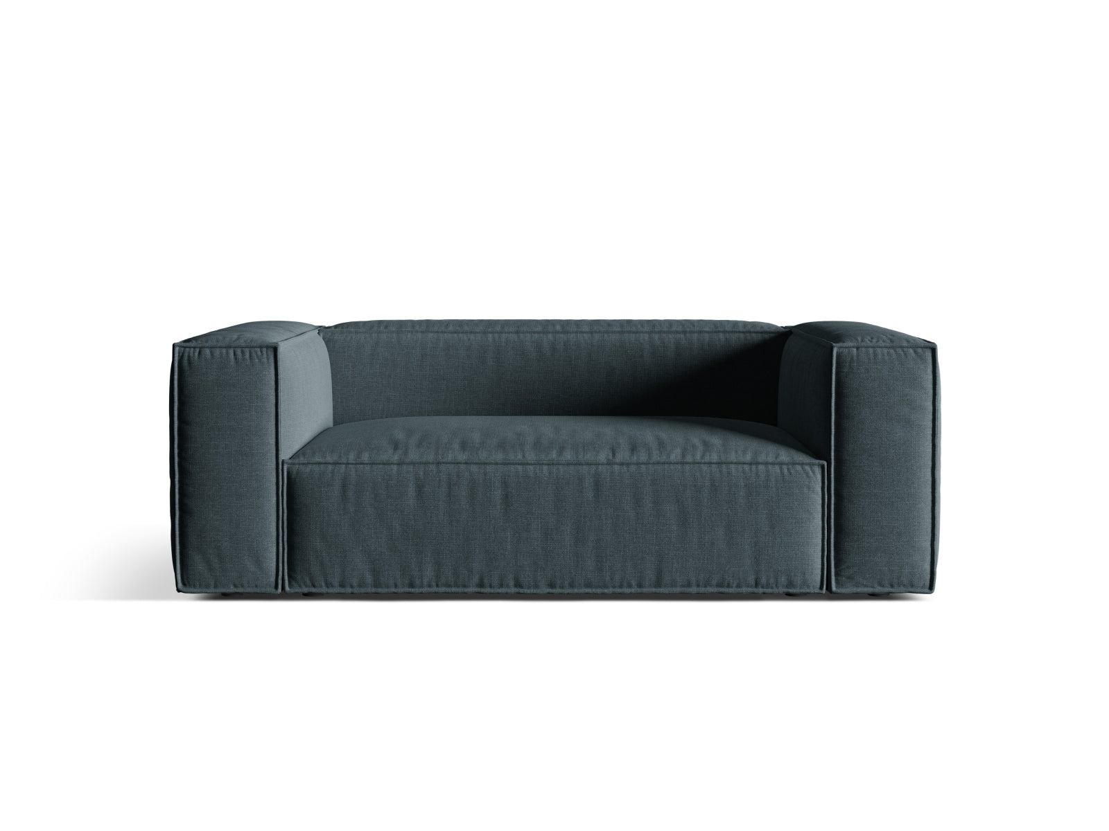 Nuria Sofa, 2 Seats, 170x110 cm — Deep Petrol
