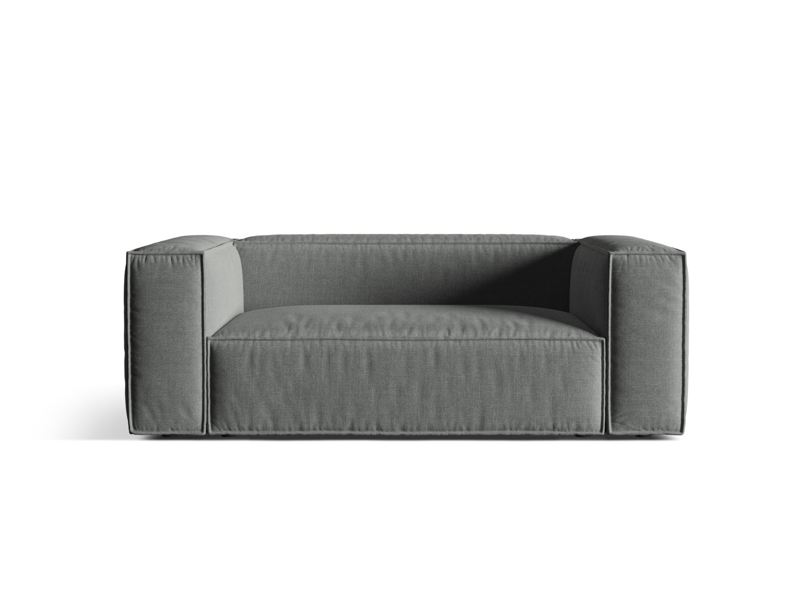 Nuria Sofa, 2 Seats, 170x110 cm — Grey