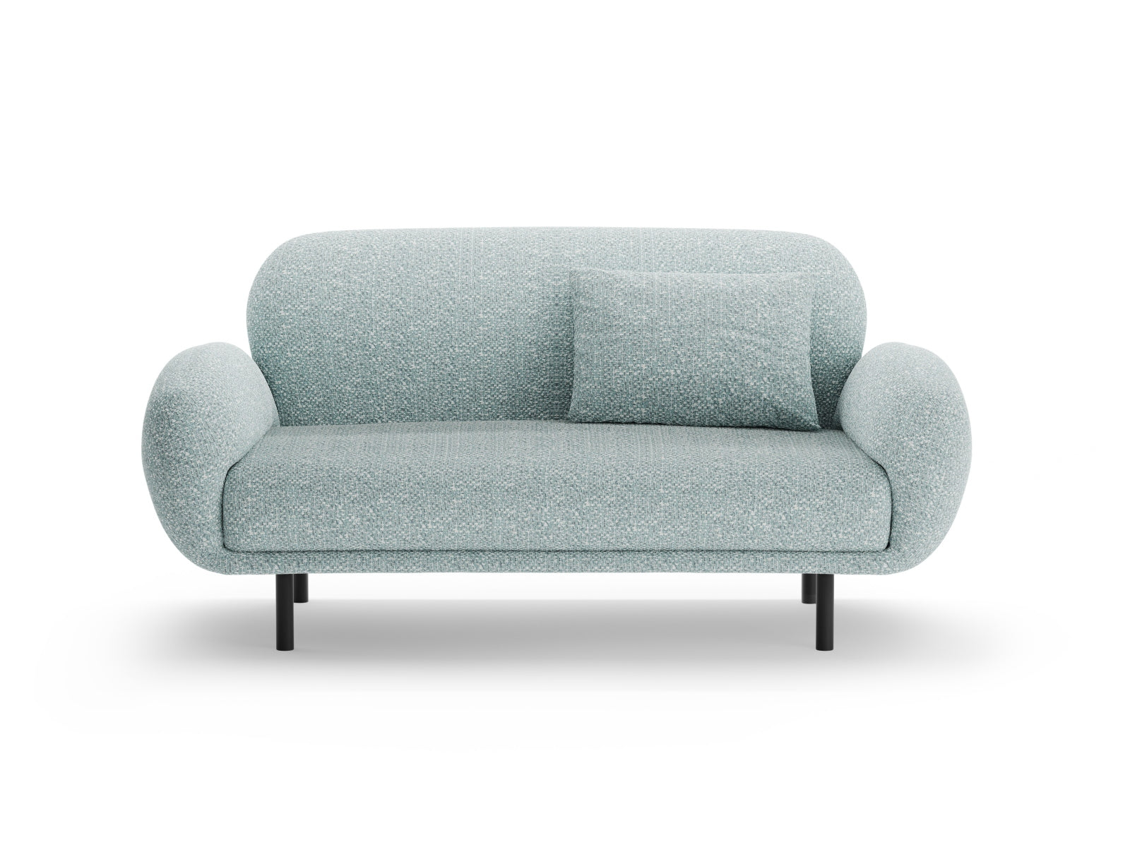 Poppy Sofa, 2 Seats, 148x72 cm — Muted Blue