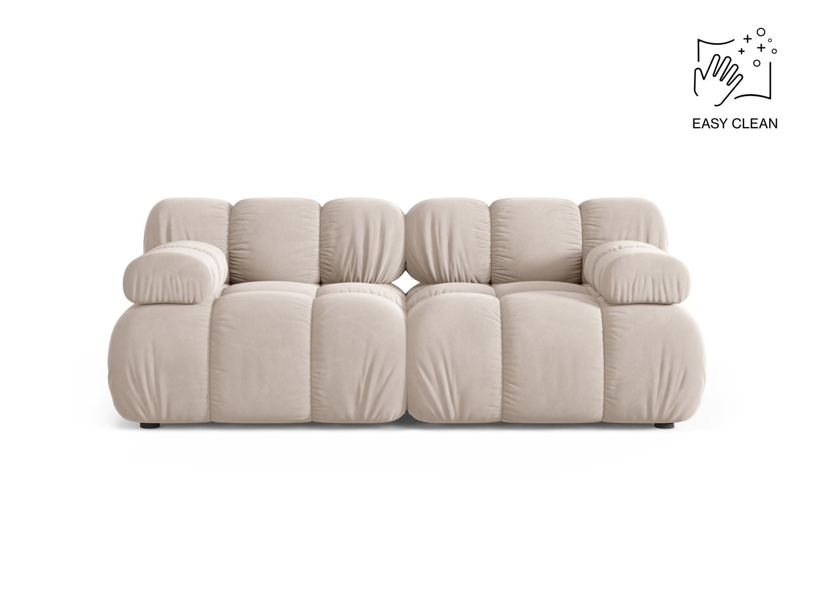 Bellis Modular Sofa, 2 Seats, 188x94 cm — Light Beige