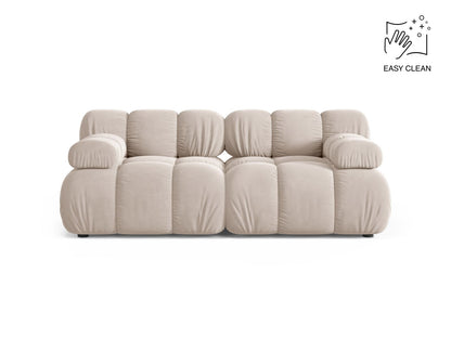 Sofa Samt Beige Bellis — Light Beige