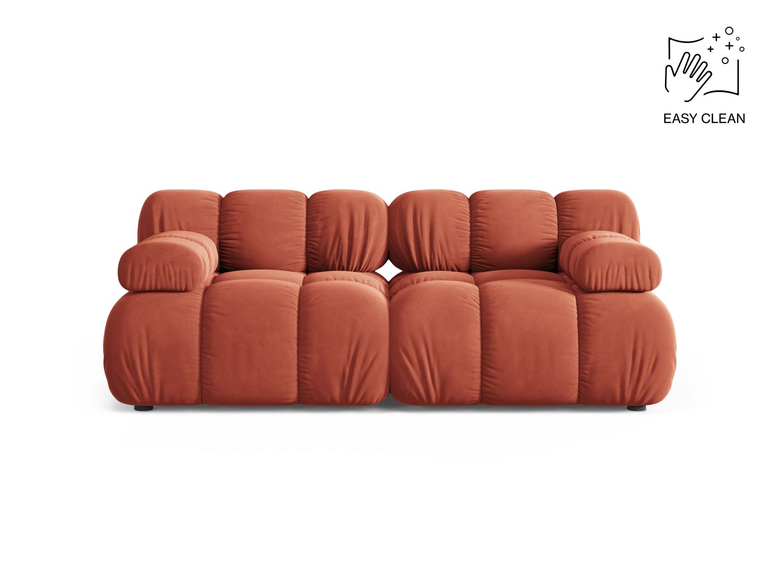 Bellis Modular Sofa, 2 Seats, 188x94 cm — Coral