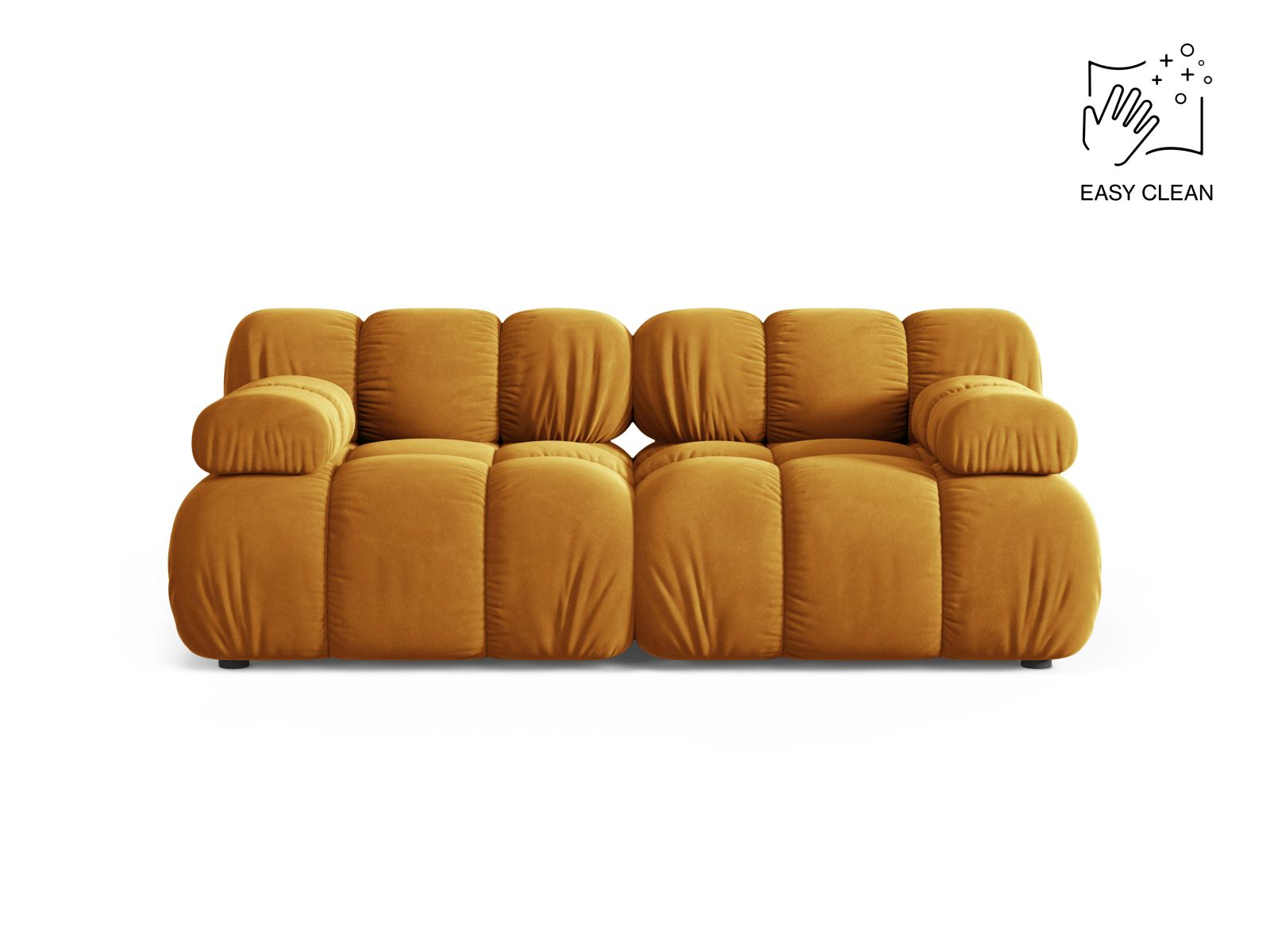 Bellis Modular Sofa, 2 Seats, 188x94 cm — Yellow
