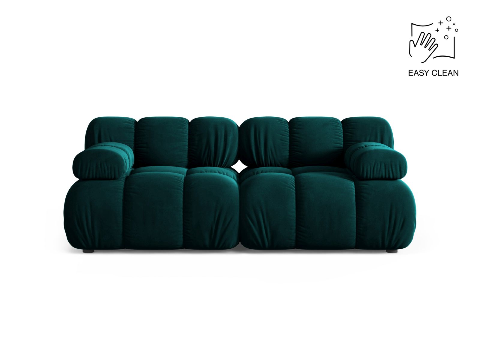 Bellis Modular Sofa, 2 Seats, 188x94 cm — Deep Petrol