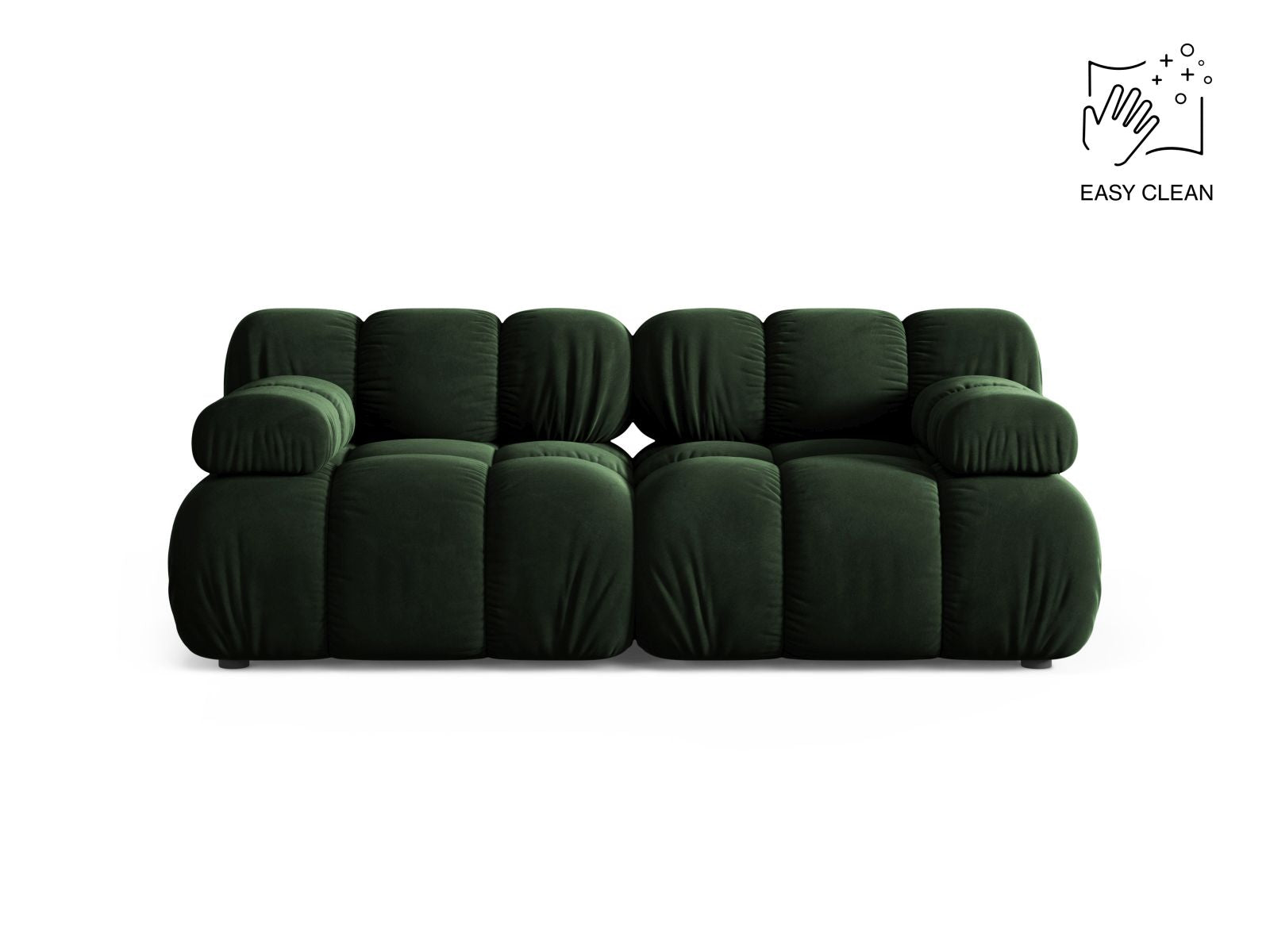 Bellis Modular Sofa, 2 Seats, 188x94 cm — Bottle Green