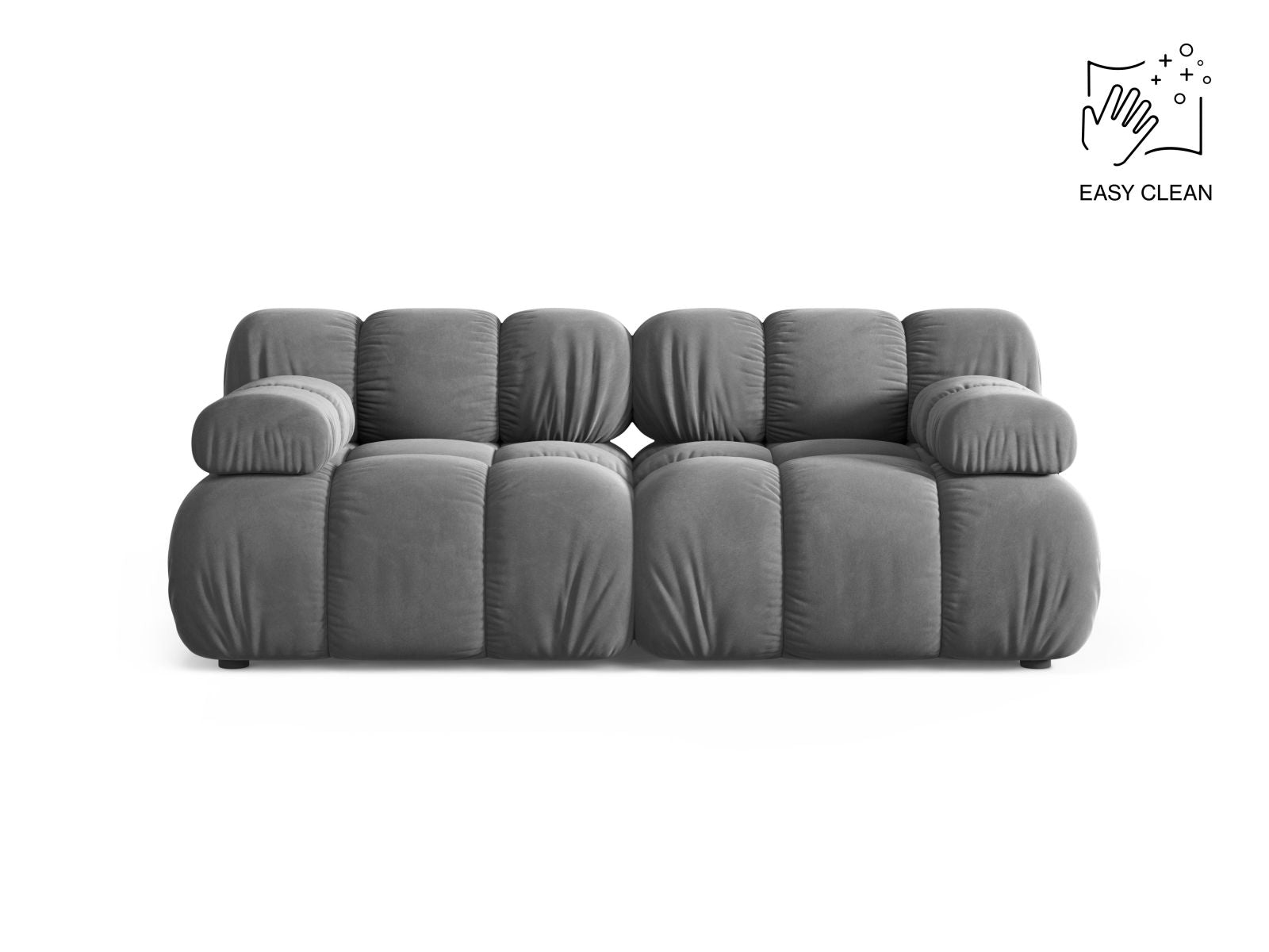 Bellis Modular Sofa, 2 Seats, 188x94 cm — Light Grey