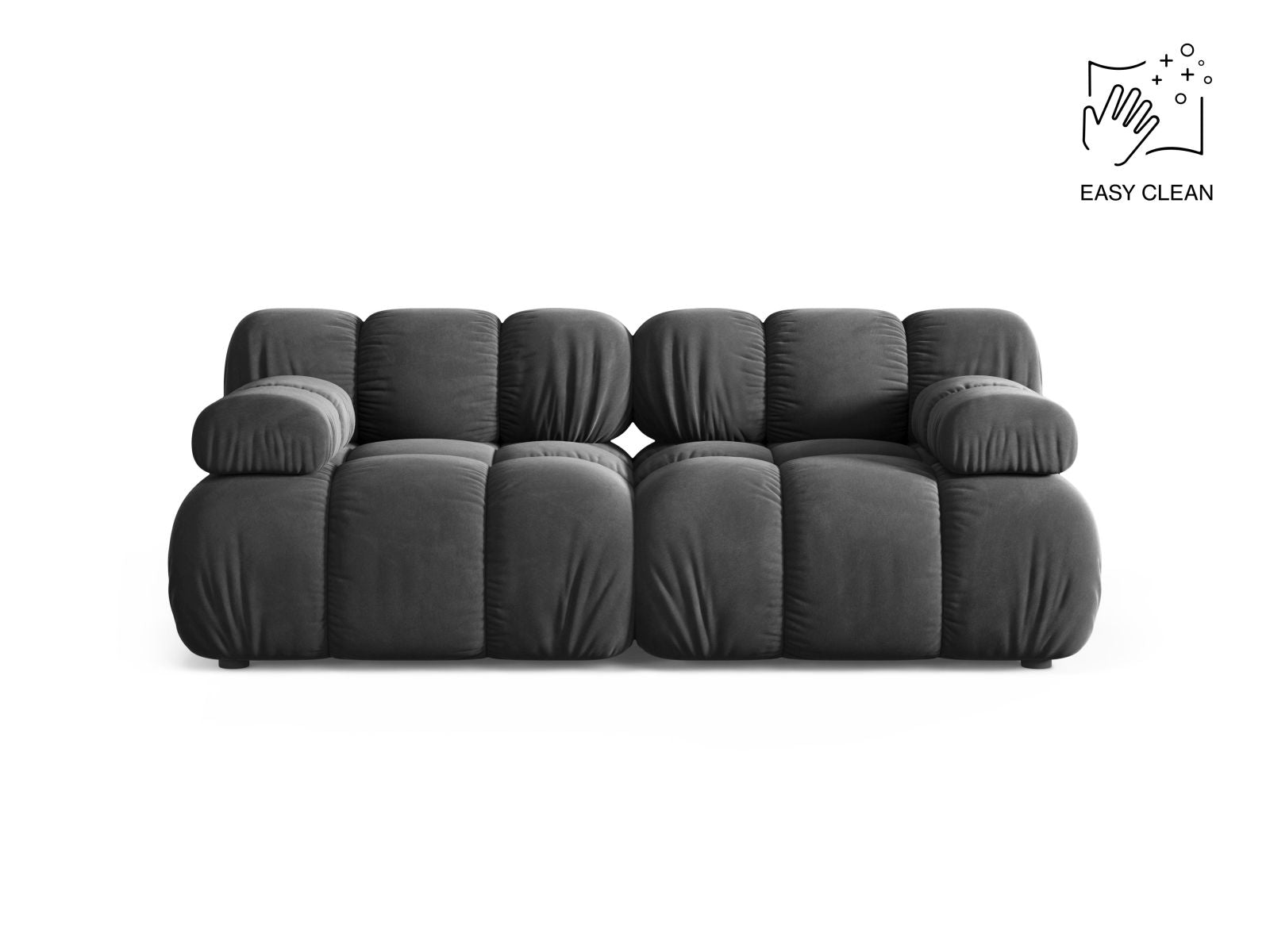 Bellis Modular Sofa, 2 Seats, 188x94 cm — Grey