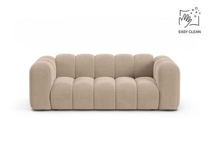 Sofa Samt Beige Lupine — Beige