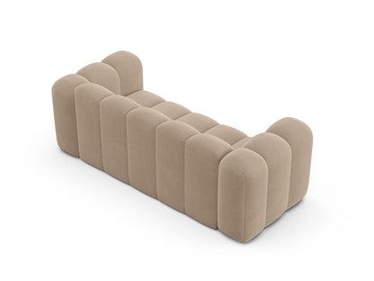 Sofa Samt Beige Lupine — Detailansicht