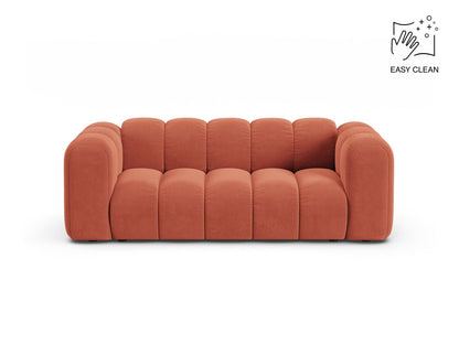 Sofa Samt Beige Lupine — Coral