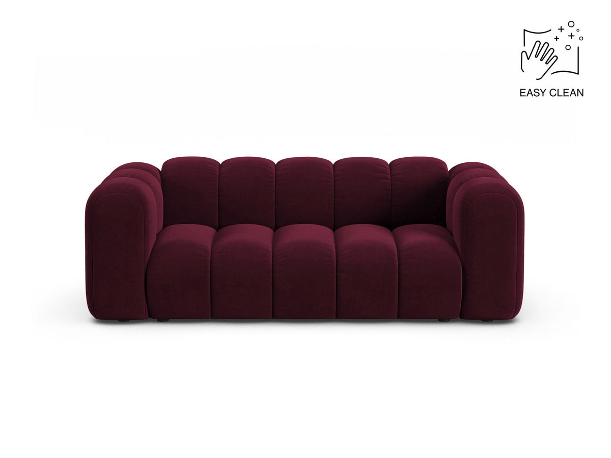Lupine Modular Sofa, 2 Seats, 200x95 cm — Burgundy