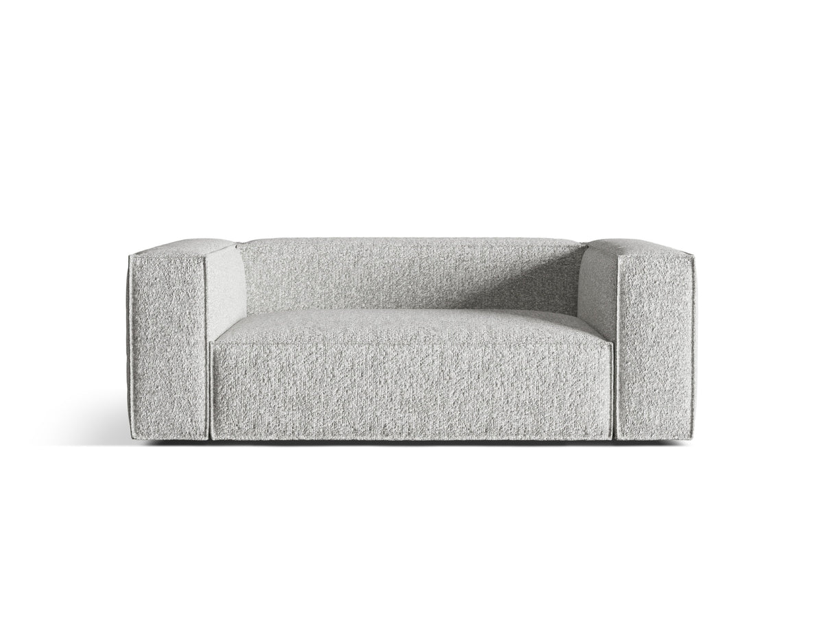 Nuria Sofa, 2 Seats, 170x110 cm — Silver