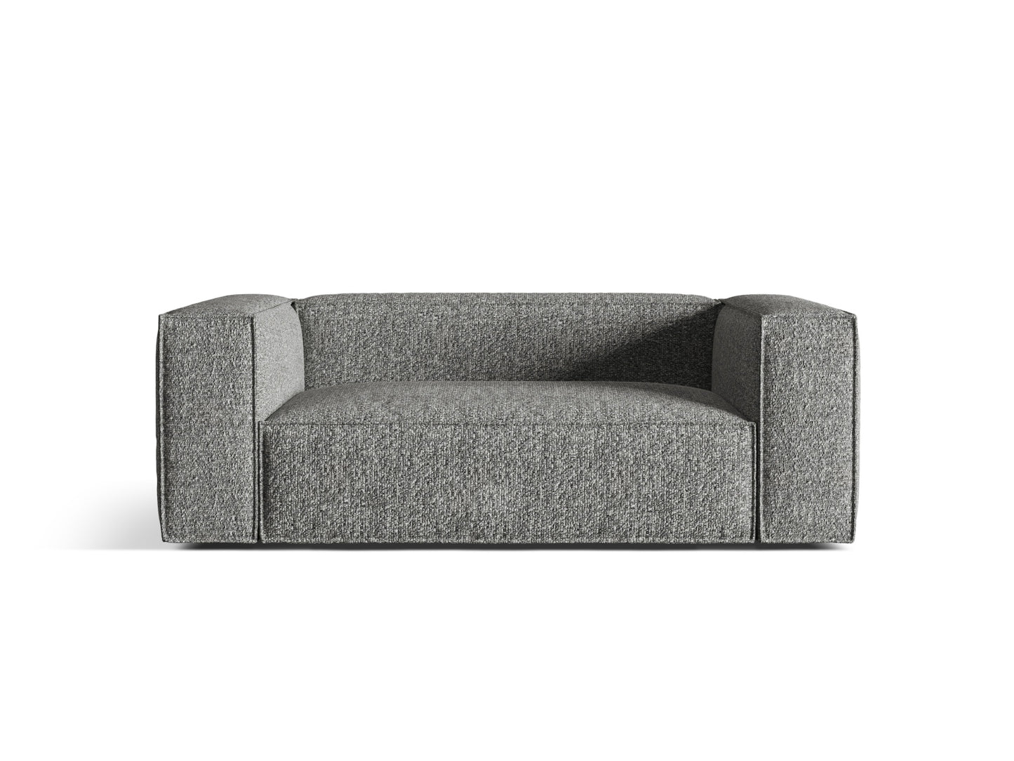 Sofa Bouclé Anthrazit Nuria — Graphite