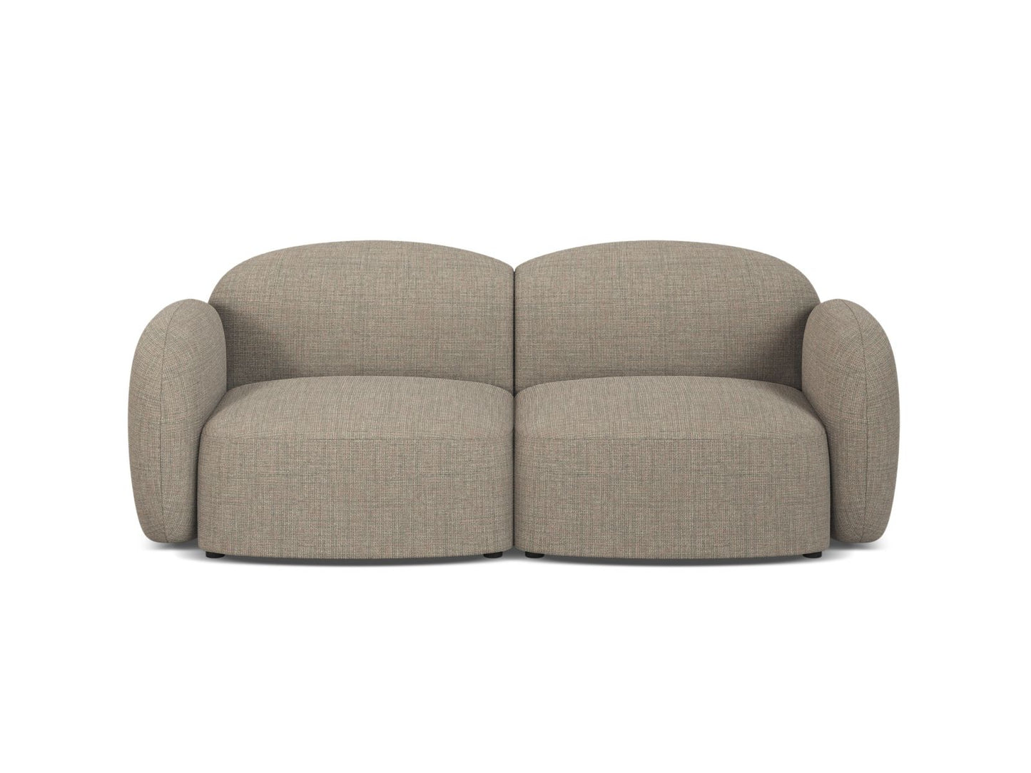 Blair Sofa — Grey Brown Melange / 2 Seats