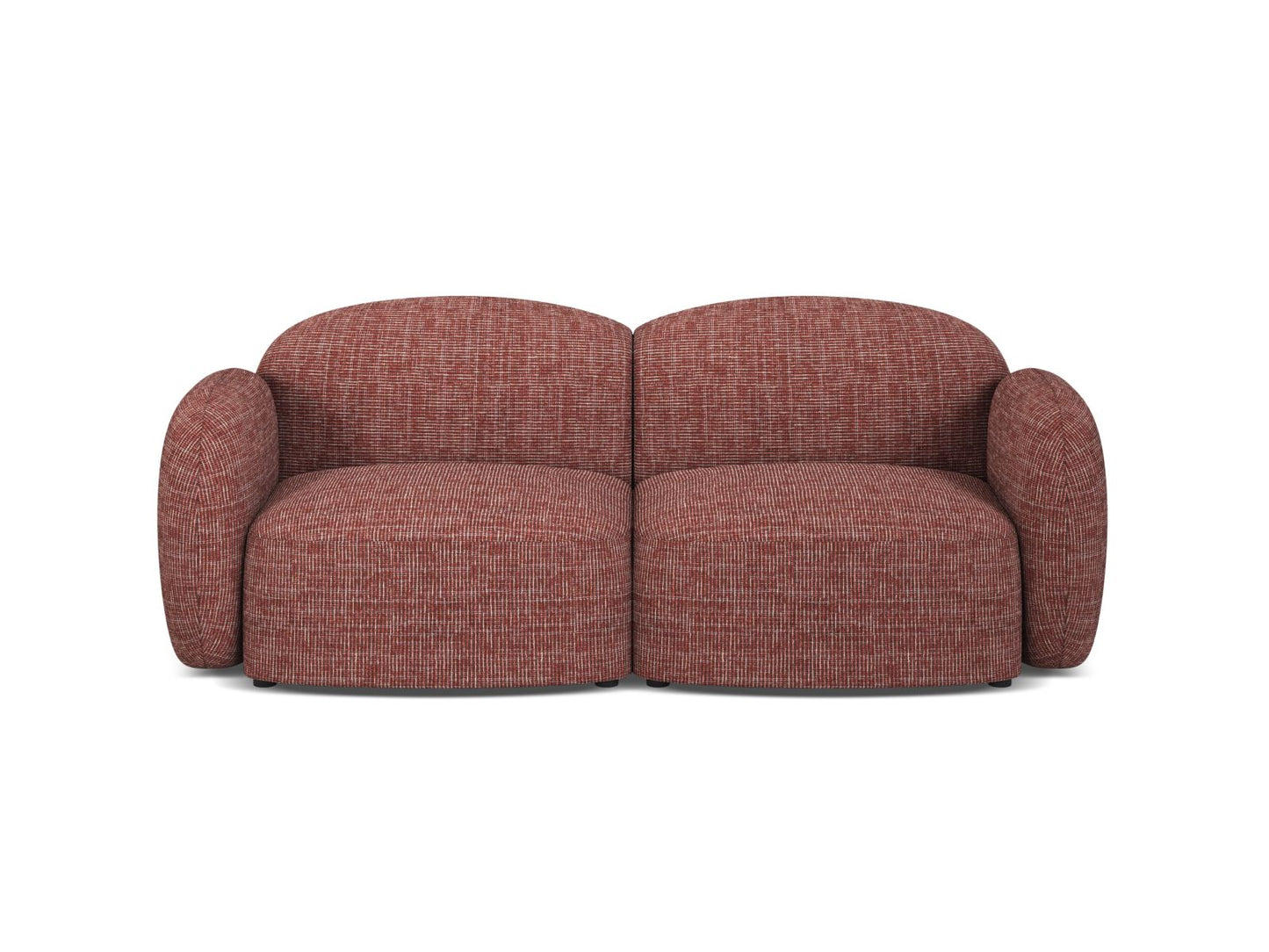 Blair Sofa — Red / 2 Seats
