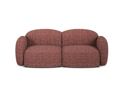 Blair Sofa — Red / 2 Seats
